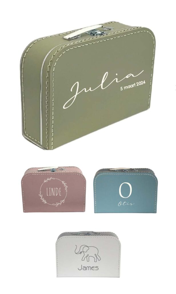 koffertje kleuren 2025