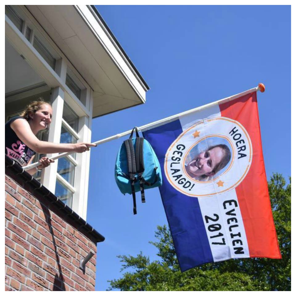 vlag geslaagd