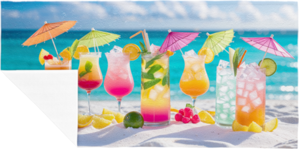 handdoek met full colour sublimatieprint 9403