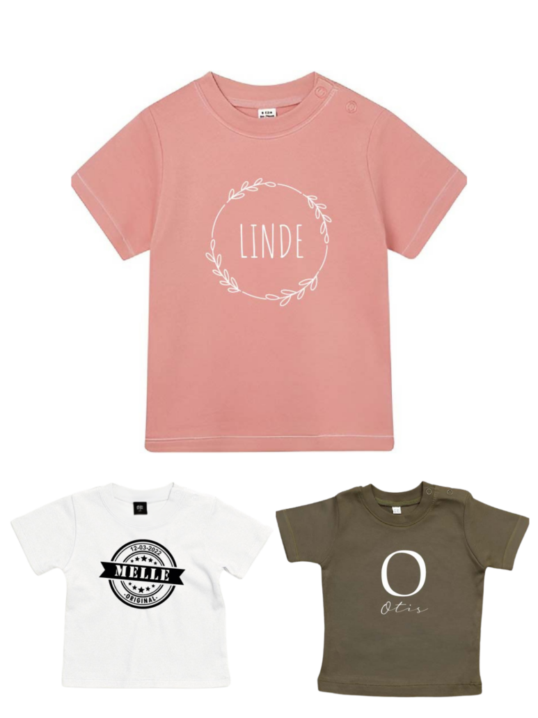 Babyshirts enkele stuks